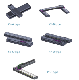 XY直線模組滑臺組合方式